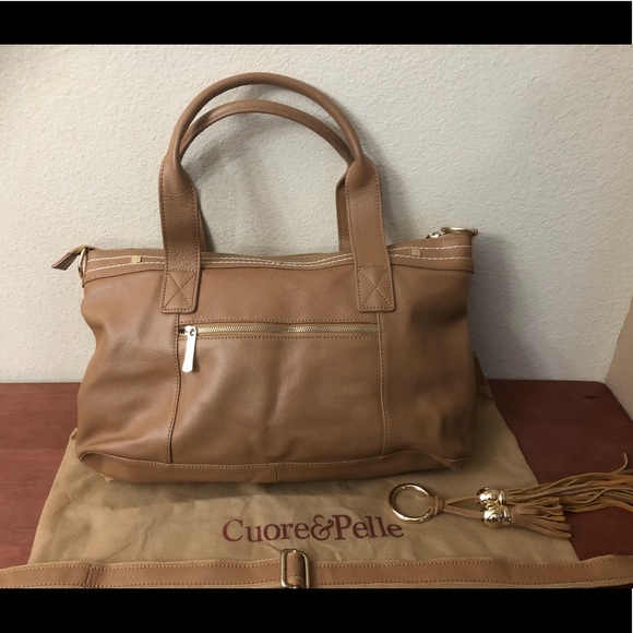 Cuore & Pelle Handbags - Authentic Cuore & Pelle 💯 Leather Satchel